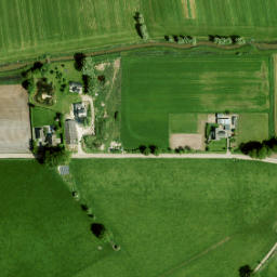 Satellite imagery of Grenssteen voormalige grens van Deventer, NL