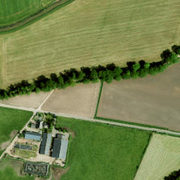 Satellite imagery of Grenssteen voormalige grens van Deventer, NL