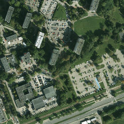 Satellite imagery of cairn, PL