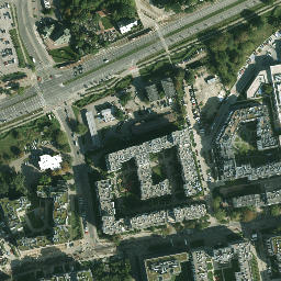 Satellite imagery of cairn, PL
