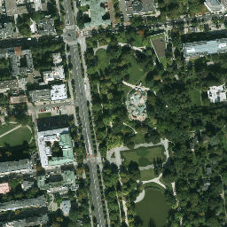 Satellite imagery of Ujazdowski - Zamek, PL