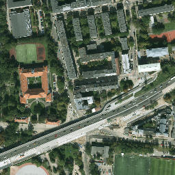 Satellite imagery of Ujazdowski - Zamek, PL