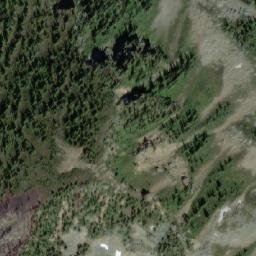Satellite imagery of Hellroar Mountain, CA