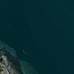 Satellite imagery of New Quay Head, GB