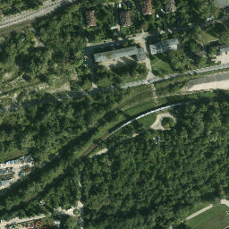 Satellite imagery of cairn, PL