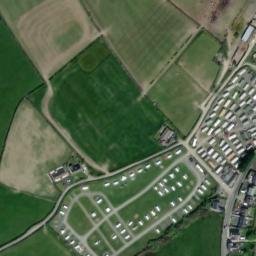 Satellite imagery of New Quay Head, GB