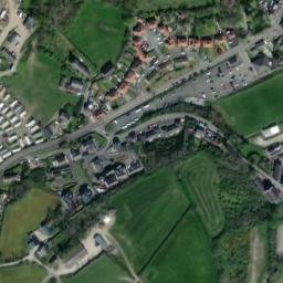Satellite imagery of New Quay Head, GB