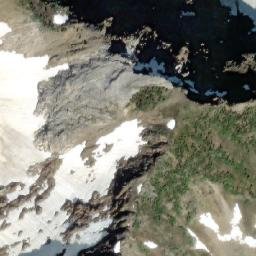 Satellite imagery of Mount Cook, CA