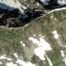 Satellite imagery of Mount Cook, CA