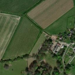 Satellite imagery of Lyonshall Castle, GB