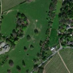 Satellite imagery of Lyonshall Castle, GB