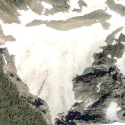 Satellite imagery of Mount Cook, CA