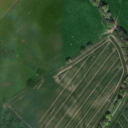 Satellite imagery of Lyonshall Castle, GB