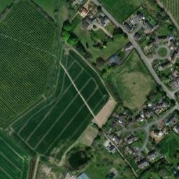 Satellite imagery of Lyonshall Castle, GB