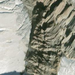 Satellite imagery of Mount Athabasca, CA