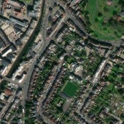 Satellite imagery of Worcester Castle, GB