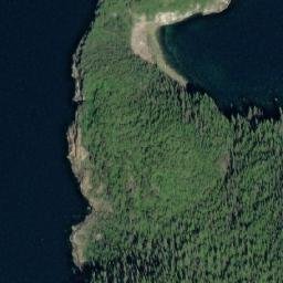 Satellite imagery of Cathedral Point, CA