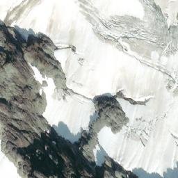 Satellite imagery of Polar Bear Peak, CA