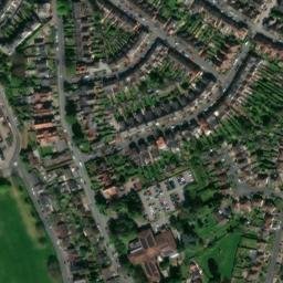 Satellite imagery of Worcester Castle, GB