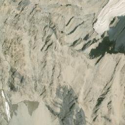 Satellite imagery of Mount Athabasca, CA