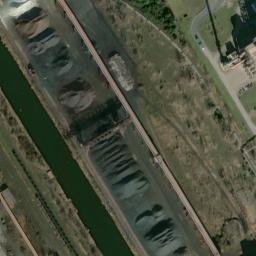 Satellite imagery of Gasometer Eisenhüttenstadt, DE