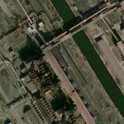 Satellite imagery of Gasometer Eisenhüttenstadt, DE