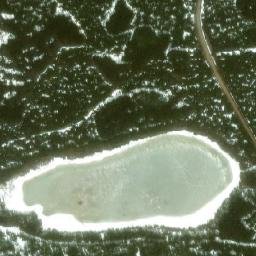 Satellite imagery of Puntzi Mountain, CA