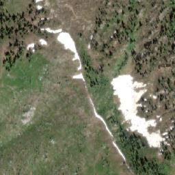 Satellite imagery of Mount Don Nelson, CA