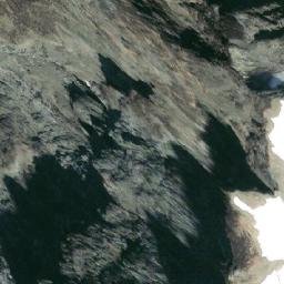 Satellite imagery of Chimpanzee Peak, CA