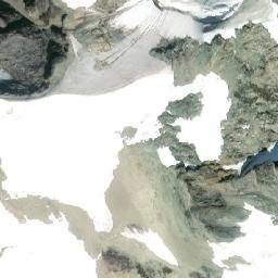 Satellite imagery of Chimpanzee Peak, CA