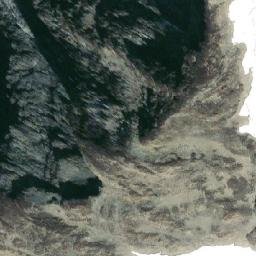 Satellite imagery of Chimpanzee Peak, CA