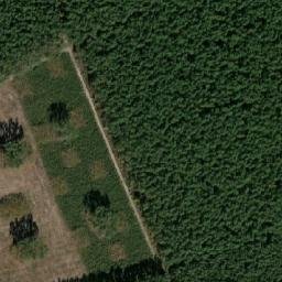 Satellite imagery of Extermination camp Chelmno / Kulmhof, PL
