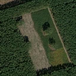 Satellite imagery of Extermination camp Chelmno / Kulmhof, PL
