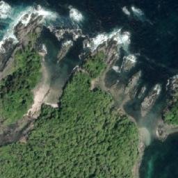 Satellite imagery of Cape Mark, CA