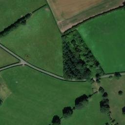 Satellite imagery of Dinmore Preceptory, GB