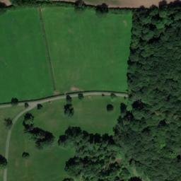 Satellite imagery of Dinmore Preceptory, GB