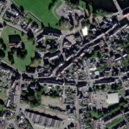 Satellite imagery of Builth Wells Castle, GB