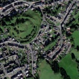 Satellite imagery of Builth Wells Castle, GB