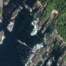 Satellite imagery of Cape Mark, CA