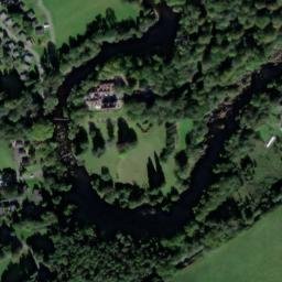 Satellite imagery of Caer Beris Motte, GB