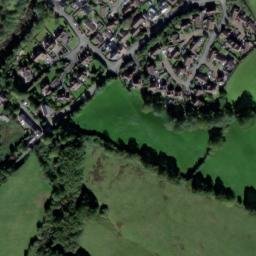 Satellite imagery of Caer Beris Motte, GB