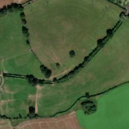 Satellite imagery of Dunder Camp and Upper Town Mound, GB