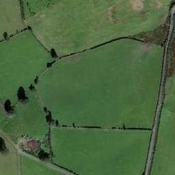 Satellite imagery of Caerau Motte, GB