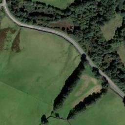 Satellite imagery of Caerau Motte, GB