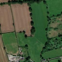 Satellite imagery of Dunder Camp and Upper Town Mound, GB