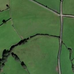 Satellite imagery of Caerau Motte, GB