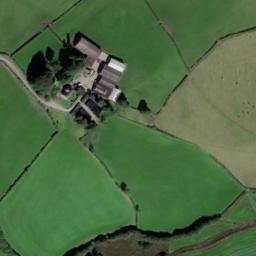 Satellite imagery of Caerau Motte, GB