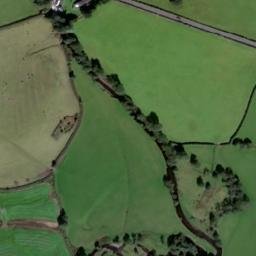 Satellite imagery of Caerau Motte, GB