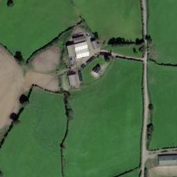 Satellite imagery of Caerau Motte, GB