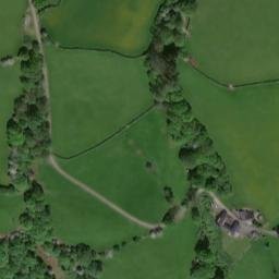 Satellite imagery of Aberedw Castle, GB
